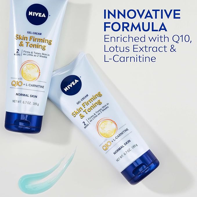 Nivea Nourishing Hydration Skin Firming Body Lotion + Skin Firming & Toning - Image 5