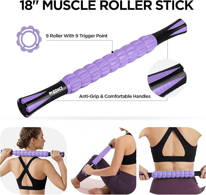 Muscle Roller & Massage Roller Stick - Image 2