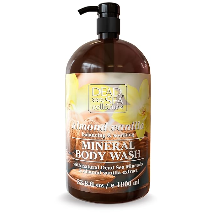 Dead Sea Collection Almond Vanilla Body Wash by DeadSeaCollection