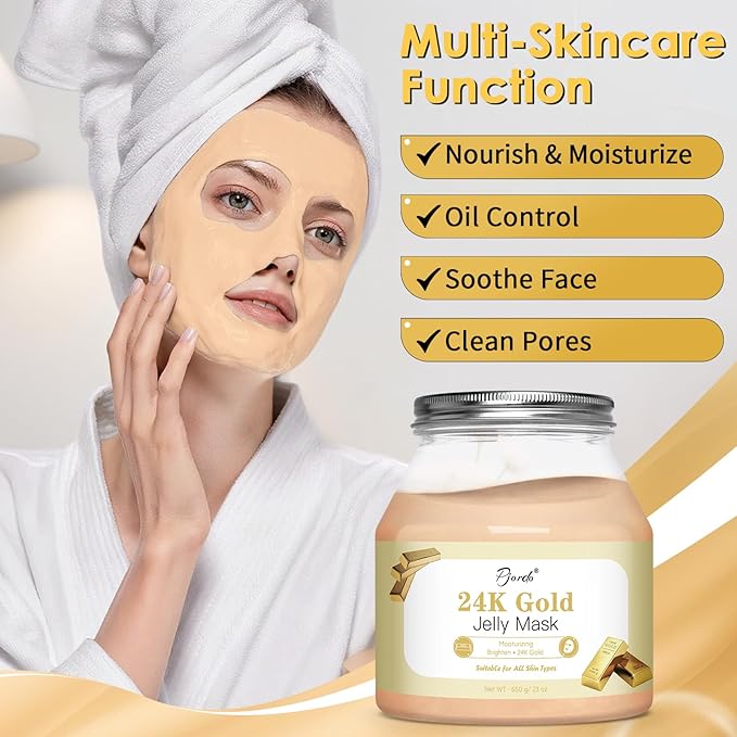 Pjordo Powder Jelly Mask for Facials Professional, Peel Off Facial Mask for - Image 3