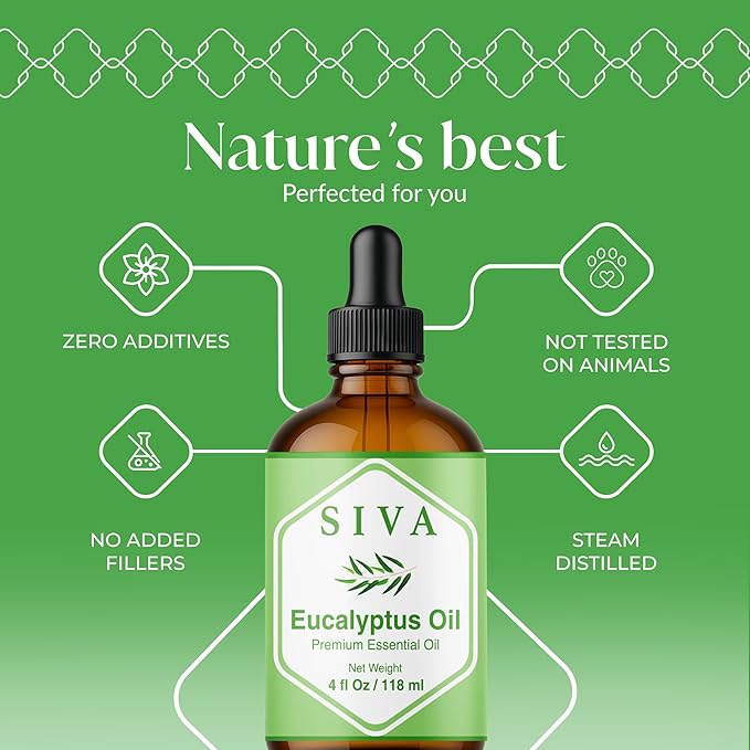 Siva Eucalyptus Essential Oil - Image 2