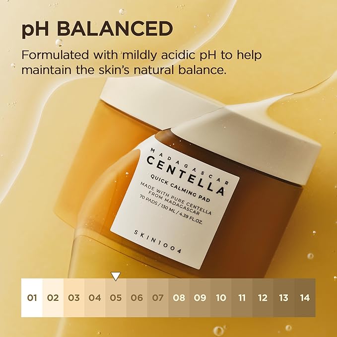 SKIN1004 Centella Quick Calming Pad, 70 Pads, Korean Face Toner Pad - Image 5