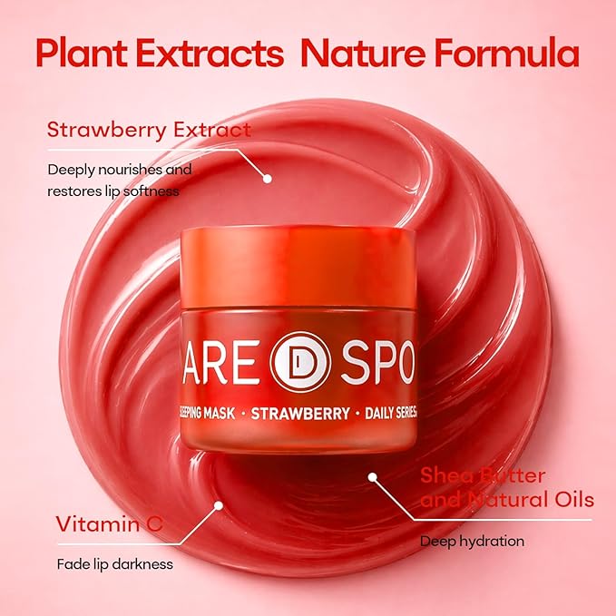 SPODARE Strawberry Sleeping Lip Mask 20g - Image 7