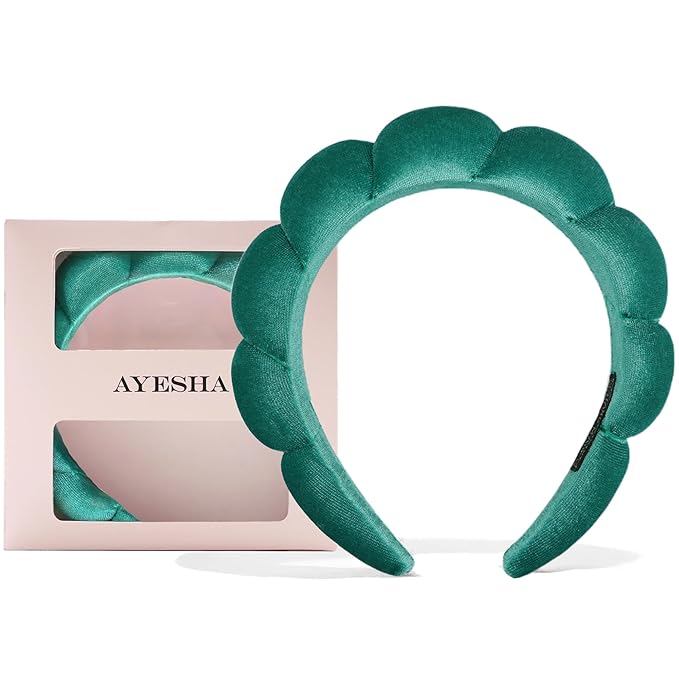 Ayesha Soft Velvet Headband for Women and Girls, Wrap Hairband for Washing Face by AYESHA