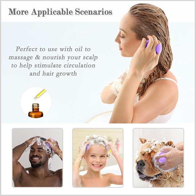 FREATECH Hair Scalp Massager Shampoo Brush - Image 6