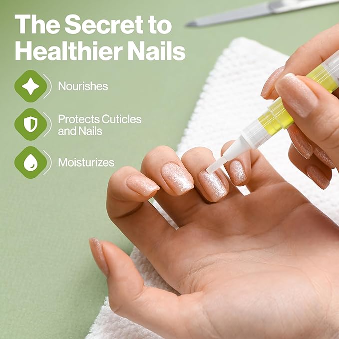 Cuticle Oil Pen with Vitamin E – Nail & Cuticle Moisturizing Oil – Mess-Free - Image 4