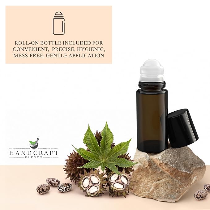 Handcraft Blends Organic Castor Oil 16 Fl Oz | Roll on Bottle | 100% Pure and - Image 7