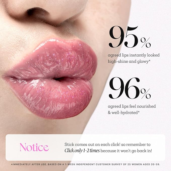 Nature Republic HONEY MELTING LIP GLITTER SOFT LIP STICK Hydrating Gloss - Image 3