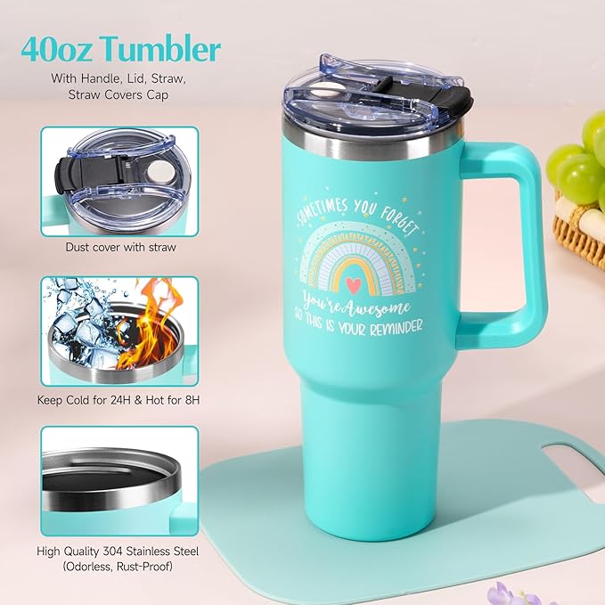 Suhctuptx Birthday Gifts for Women, Unique Self Care Gifts Get Well Soon Basket - Image 4