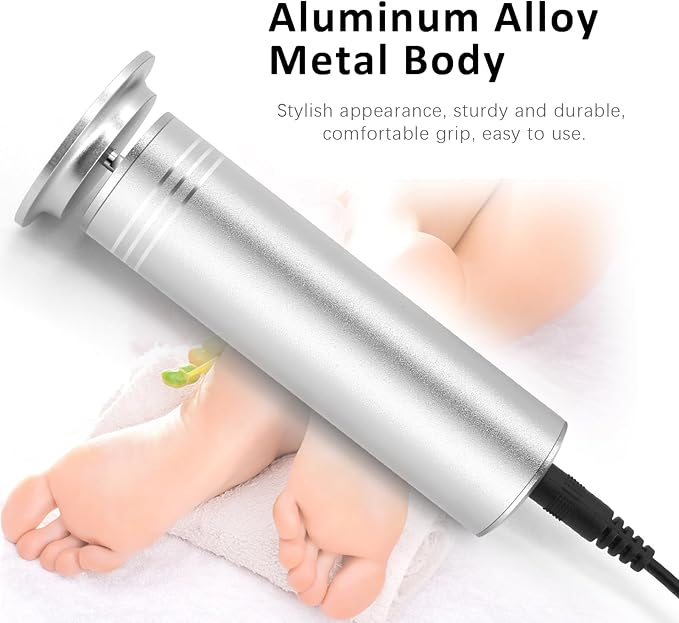 Upgraded Electric Foot Callus Remover 1200rpm, Professional Electric Pedicure - Image 5