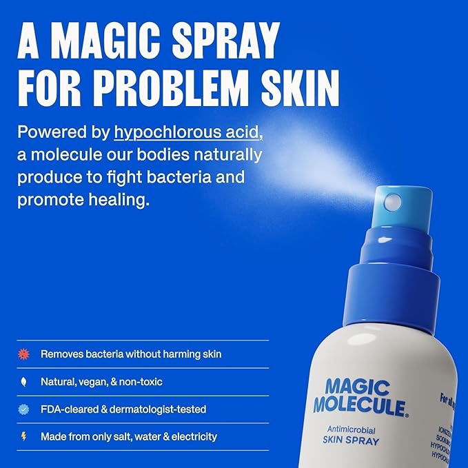 Magic Molecule Hypochlorous Acid Spray – Soothing Facial Mist - Image 2