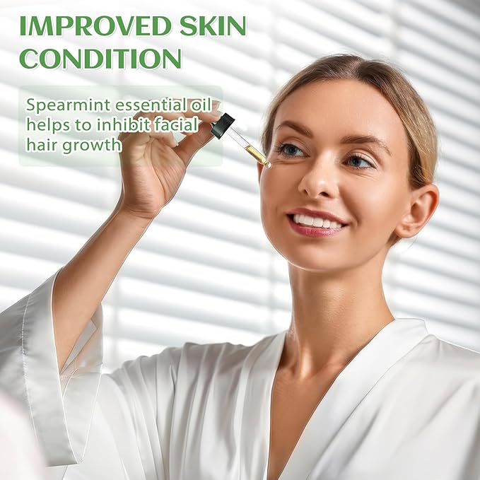 EVOKE OCCU Spearmint Oil for Inhibit Facial Hair Growth, Air Freshening - Image 2