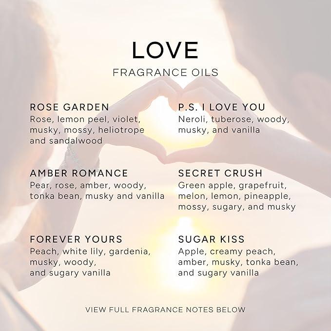 Eternal Essence Oils Love Set of 6 Premium Fragrance Oils - Image 2