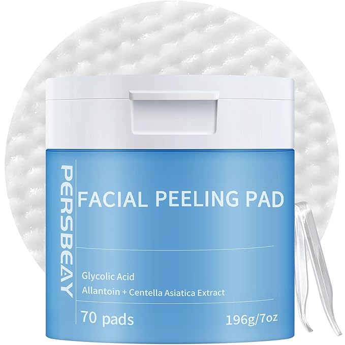 Glycolic Acid Pads, Exfoliating Toner Pads by Persbeay