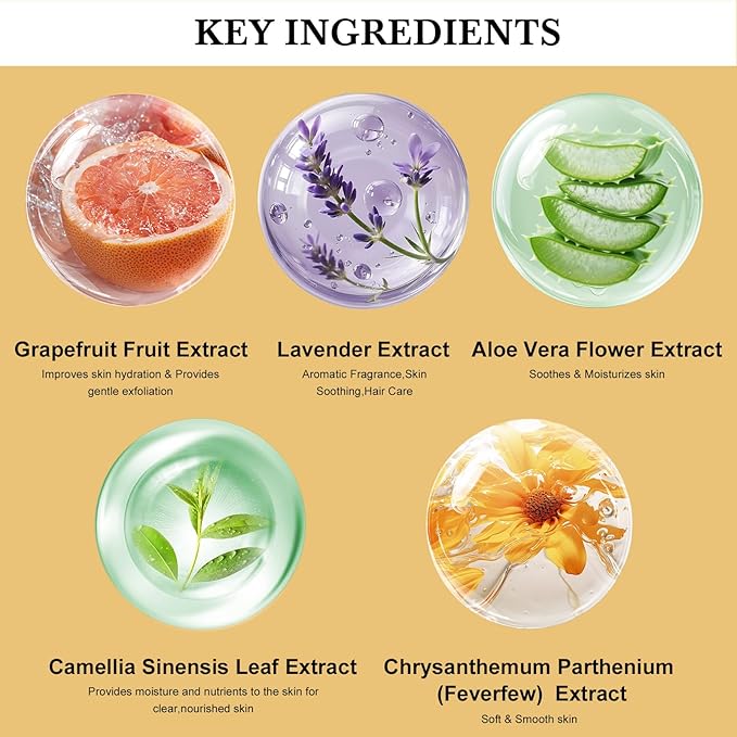 37 Pcs Bath Spa Gifts for Women, Mothers Day Gifts, Face Skin Care Kit - Image 8
