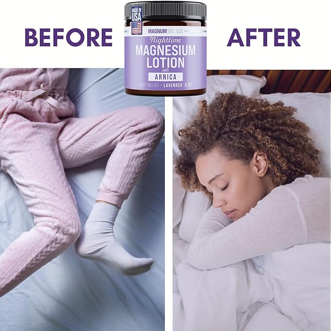 Magnum Solace Nighttime Magnesium Lotion - Image 7