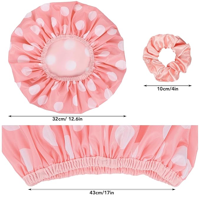 WSICSE 2 Packs Large Shower Caps - Image 3