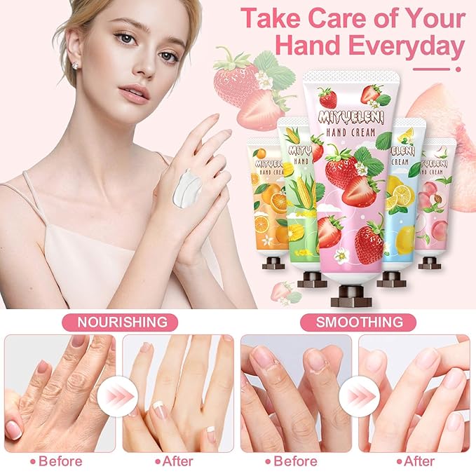 Hand Cream Gift Set 20 Pack, Mothers Day Gifts, Moisturizing Hand Lotion Travel - Image 5