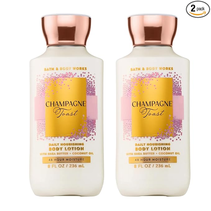 Bath & Body Works Champagne Toast Body Lotion, Lightweight Daily Moisturizer by BathBodyWorks