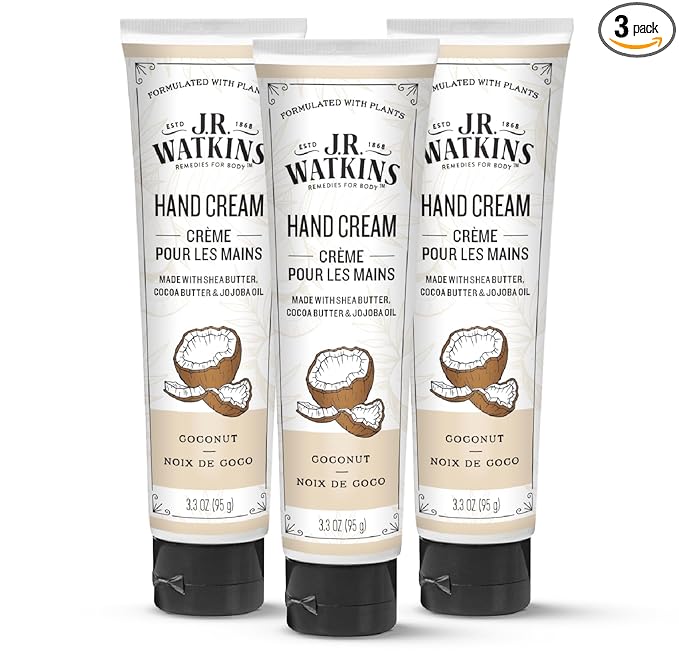 J.R. Watkins Natural Moisturizing Hand Cream, Hydrating Hand Moisturizer by JRWatkins
