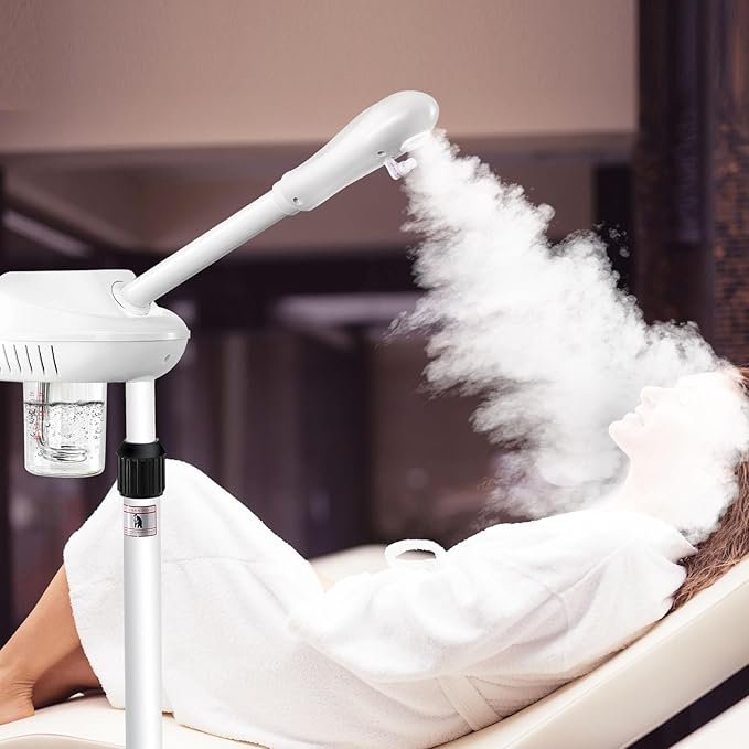Professional Facial Steamer, Esthetician Steamer on Wheels - Image 6