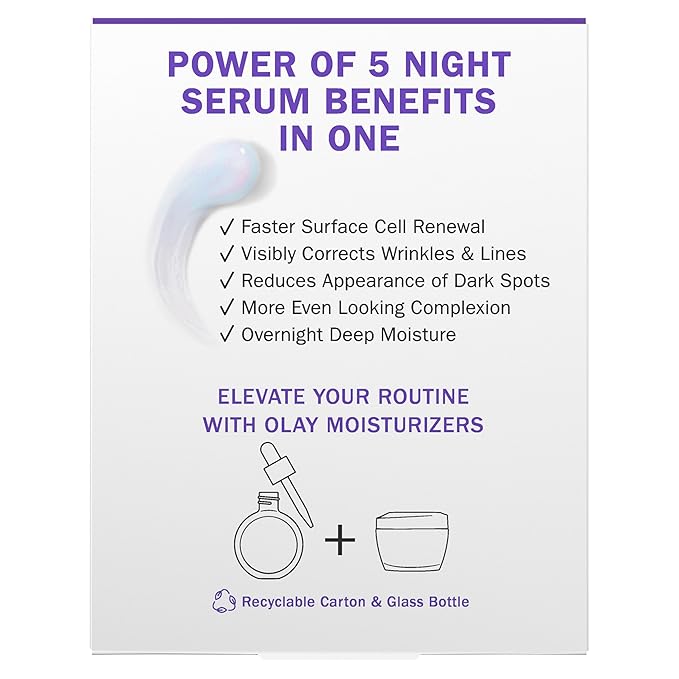 Olay Super Serum Night Repair, Fragrance-Free - Image 16