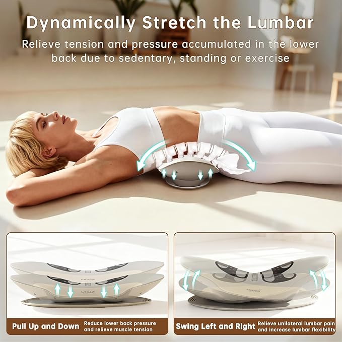 Zenopax Electric Lumbar Traction Device, Left-Right Swing, 8-Level - Image 3