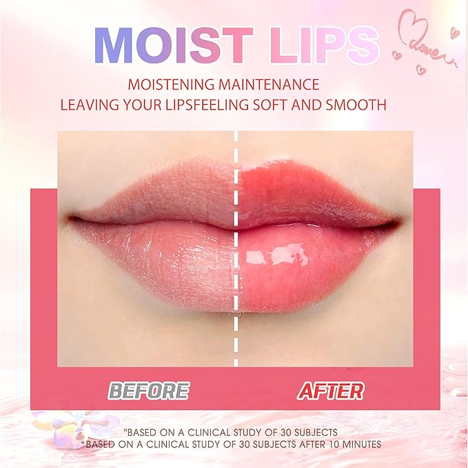 LANGMANNI Lip Oil, No-Sticky Gloss Lip Balm Lip Care, Fruit Flavoured Lip Oil - Image 7
