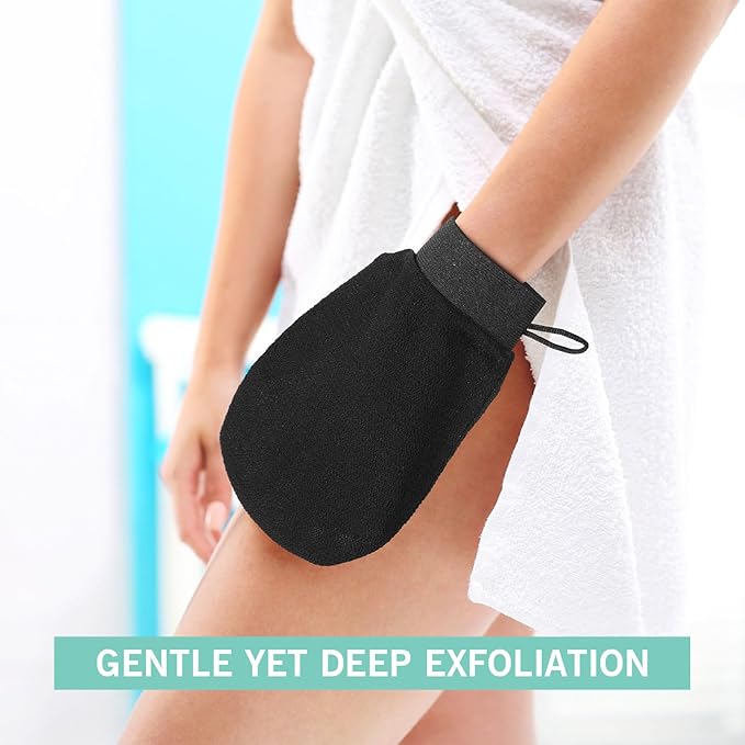 FoldTier 20 Pcs Exfoliating Glove Bulk Summer Exfoliator Mitt Body Scrubber - Image 2
