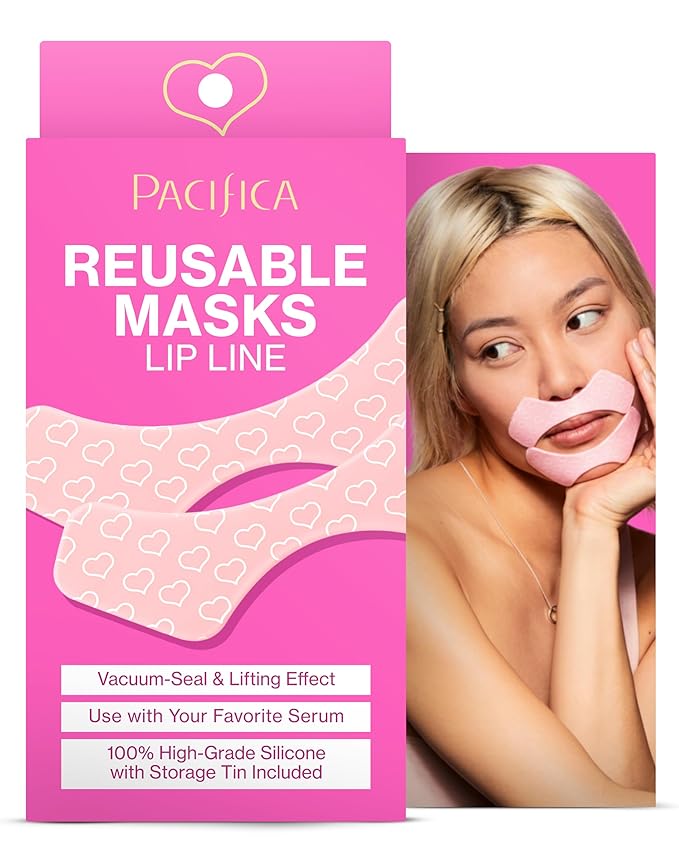 Pacifica Beauty Reusable Lip Line Mask, Silicone Mask, by PacificaBeauty