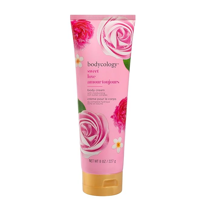 Bodycology Shea Butter Body Cream, Sweet Love, 8 oz by Bodycology