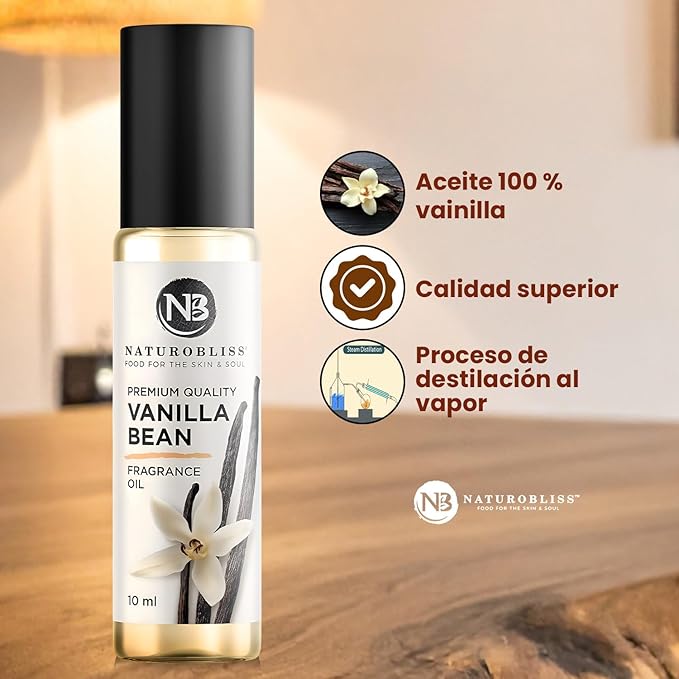 NaturoBliss Vanilla Perfume, Fragrance Oil Roll On 10 ml - Image 5
