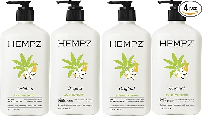 Hempz Original, Natural Hemp Seed Oil Body Moisturizer by Hempz
