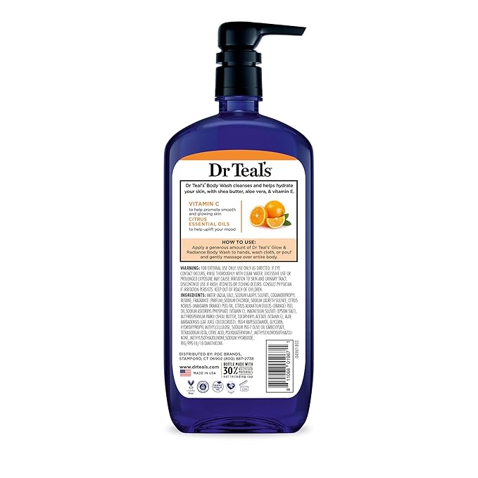 Dr Teal's Body Wash with Pure Epsom Salt, Daytime/Nighttime with Vitamin C & - Image 12