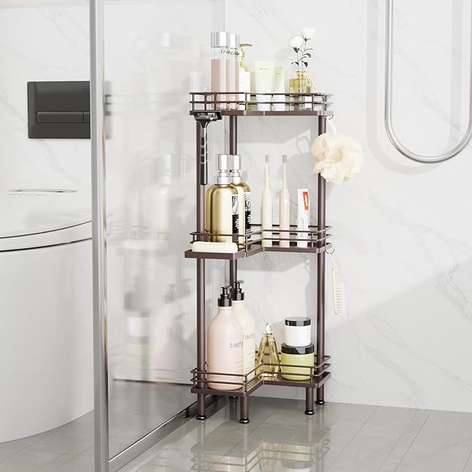 Consumest Corner Shower Caddy Standing - Image 6