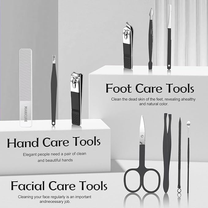10Pcs Manicure Pedicure Kit Professional Manicure kit - Image 3