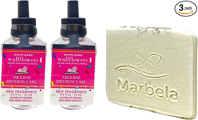 Bath & Body Works Milk Bar Birthday Cake 2 Wallflowers Home Fragrance Refill by BathBodyWorks