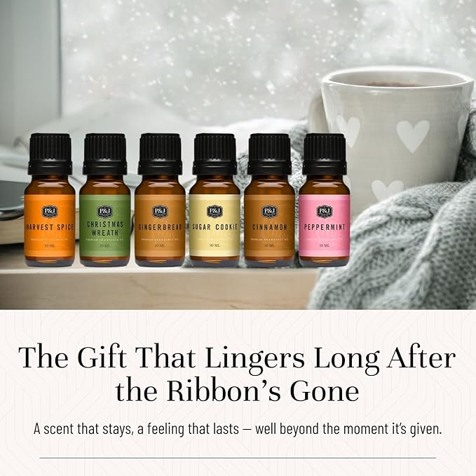 P&J Trading Fragrance Oil Winter Set | Cinnamon, Gingerbread, Sugar Cookies - Image 5