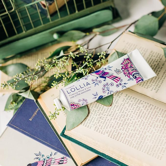 LOLLIA Imagine Handcreme, 4 oz. – Flowering Willow & Lotus – Scented Hand Cream - Image 5