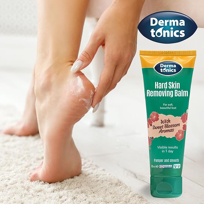 Dermatonics Hard Skin & Callus Removing Balm w/Sakura Blossom Aromas & 10% Urea - Image 4
