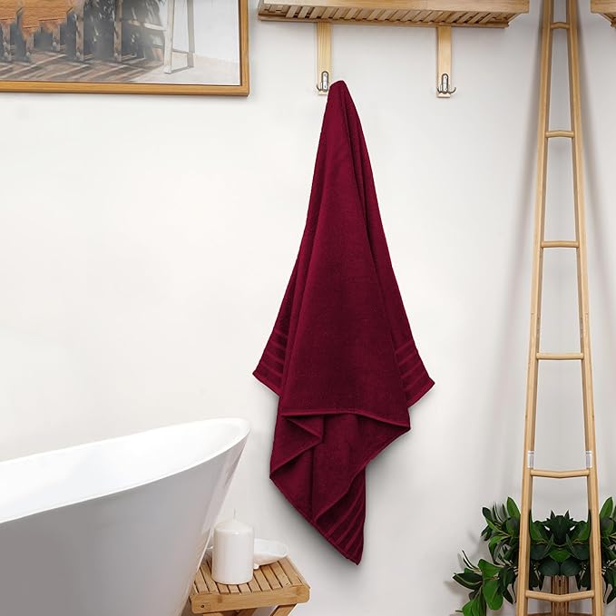 Avalon Towels Bath Towels Set of 4, Size 30 x 60 Inches, Highly Soft and - Image 5