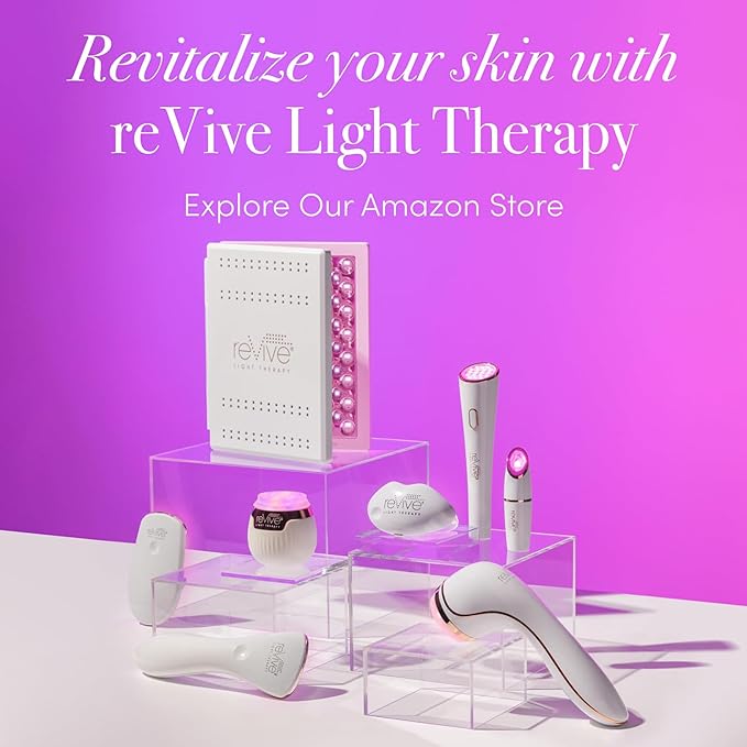 reVive Light Therapy Soniqué Mini Acne Cleanser, Battery-Operated Sonic Face - Image 7