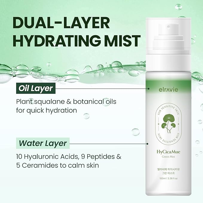 HyCicaMue Green Face Mist | Ultra-Fine Face Spray - Image 4