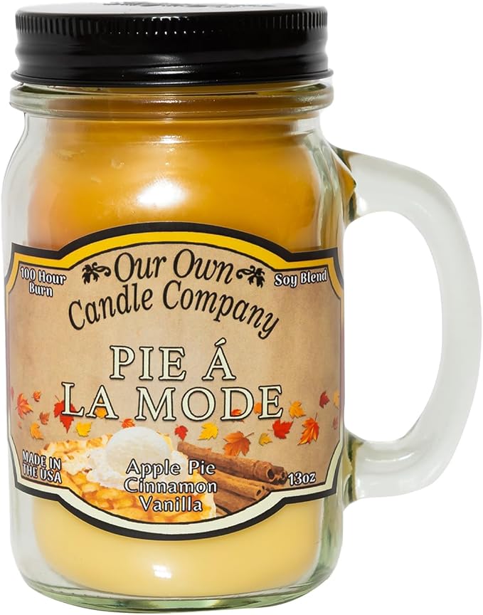 Our Own Candle Company, Pumpkin Cream Pie, and French Vanilla Scented Mason Jar by OurOwnCandleCompanycandles