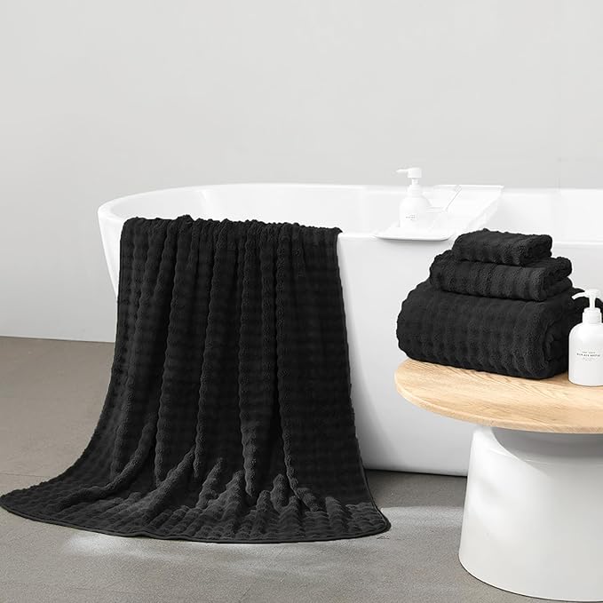 KBY Bath Towels Set of 2, Extra Large Bath Sheets 40X80 Inches, Quick Dry - Image 2