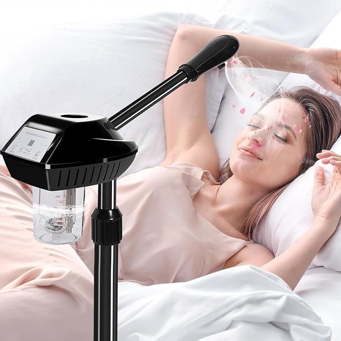 Retain time Facial Steamer, Face Steamer on on Wheels - Image 3