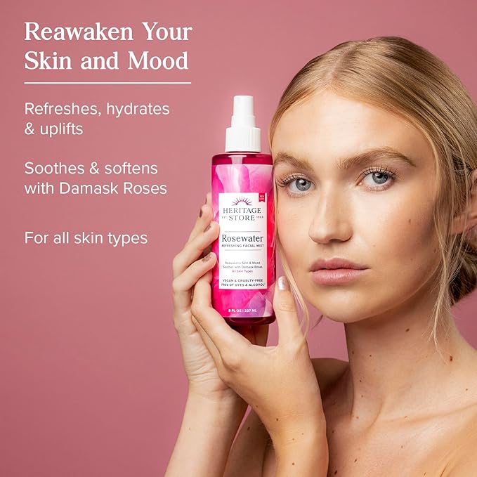 HERITAGE STORE Rosewater 2-Pack - Image 2