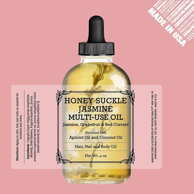 BEAUTE DE PROVENCE Honey Suckle Multi-Use Face, Body & Hair Oil - Image 2