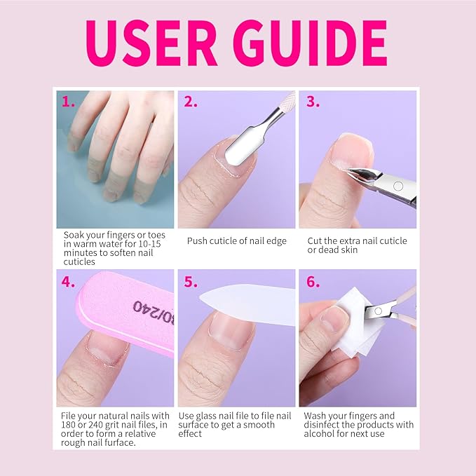 FANDAMEI Nail Kit, Nail Tools - Image 7