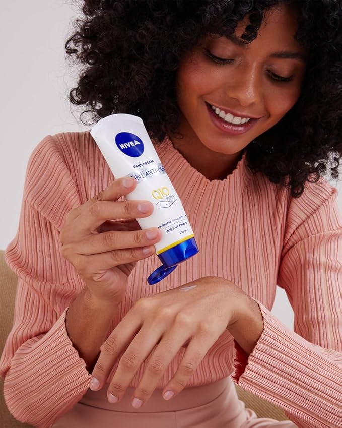 NIVEA Rejuvenating Hand Cream Anti-Age Care Q10 100 ml - Image 5